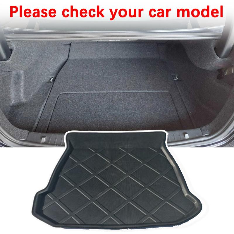 Car Trunk Mat for Volvo S60 2011 2012 2013 2014 2015 2016 2017 2018 Liner Waterproof Carpet Storage Pad EVA Material