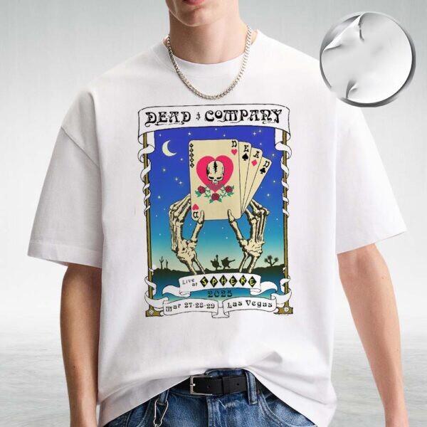 Dead N Company Dead Forever Tour Las Vegas March 27th 28th 2026 Unisex T-Shirt XL