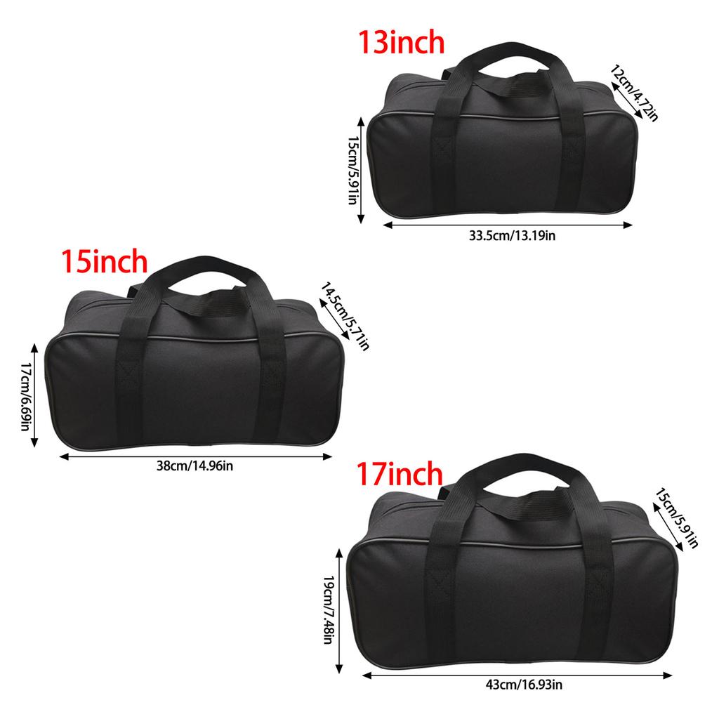 Waterproof Oxford Cloth Tool Bag for Electricians Woodworkers Repairmen Multipurpose Large Capacity Storage Bag