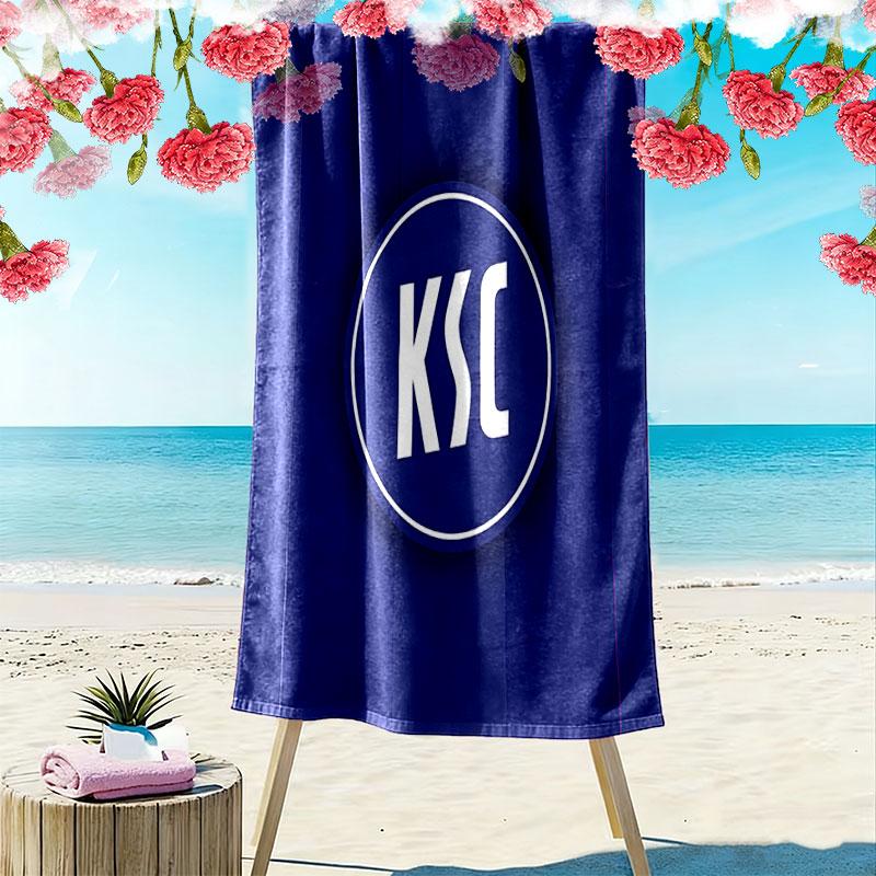 KSC Print Strandtuch, Großes Weiches Schnelltrocknendes Handtuch für Strand Camping Schwimmen 70cmx140cm(27x55inch)