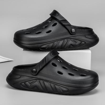 New Men's Outdoor Sandals Sport Slippers Beach Slides Breathable Soft Clogs Men Casual Garden Shoes Non-slip Men Outdoor Sandals