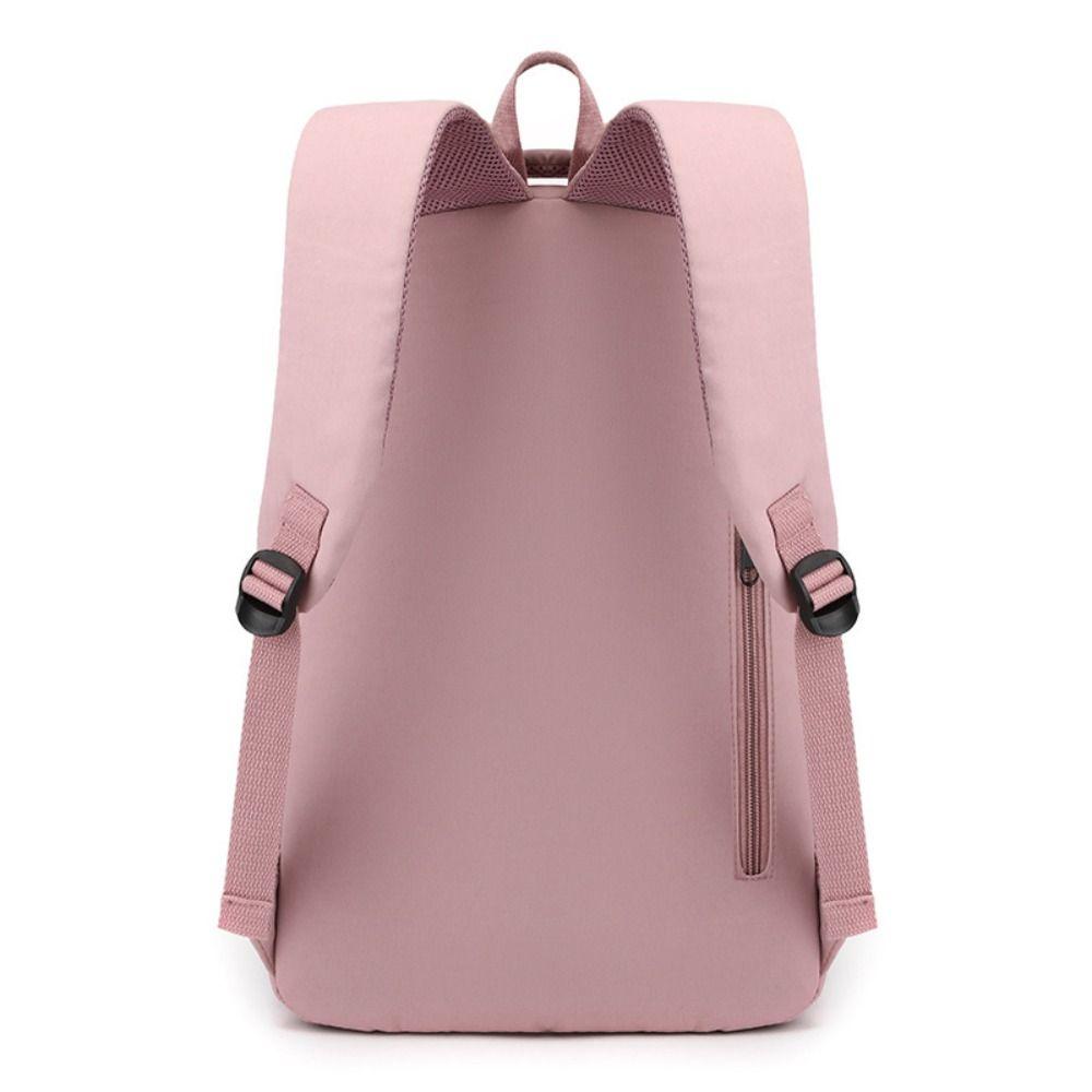Große Kapazität Schultasche für Schüler Nylon Umhängetasche für Teenager Preppy Stil Rucksack Damen