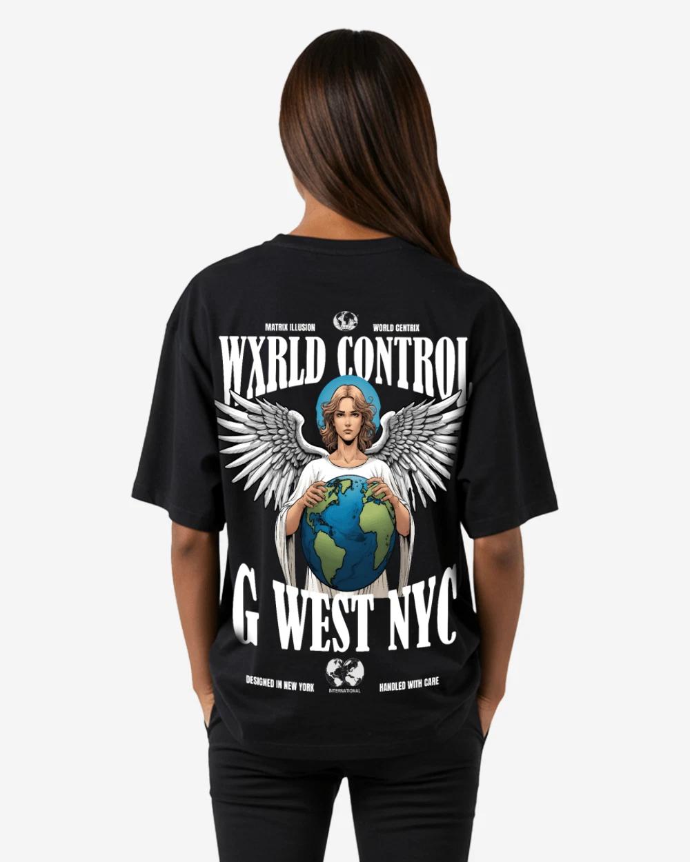 G West Oversized World T-Shirt - WOMEN S