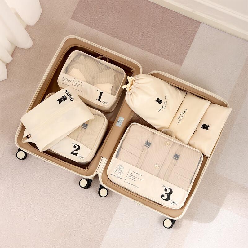 FTLY Travel Organizer 7-Piece Set