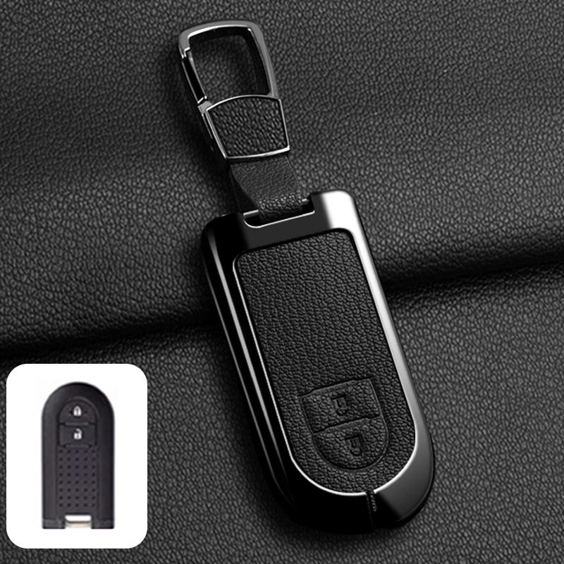 Styling Mouldings Zinc Alloy Car Key Case Cover Holder For Toyota Rush Passo Pixis Joy Epoch Daihatsu Tanto LA600S Moovecanvas L