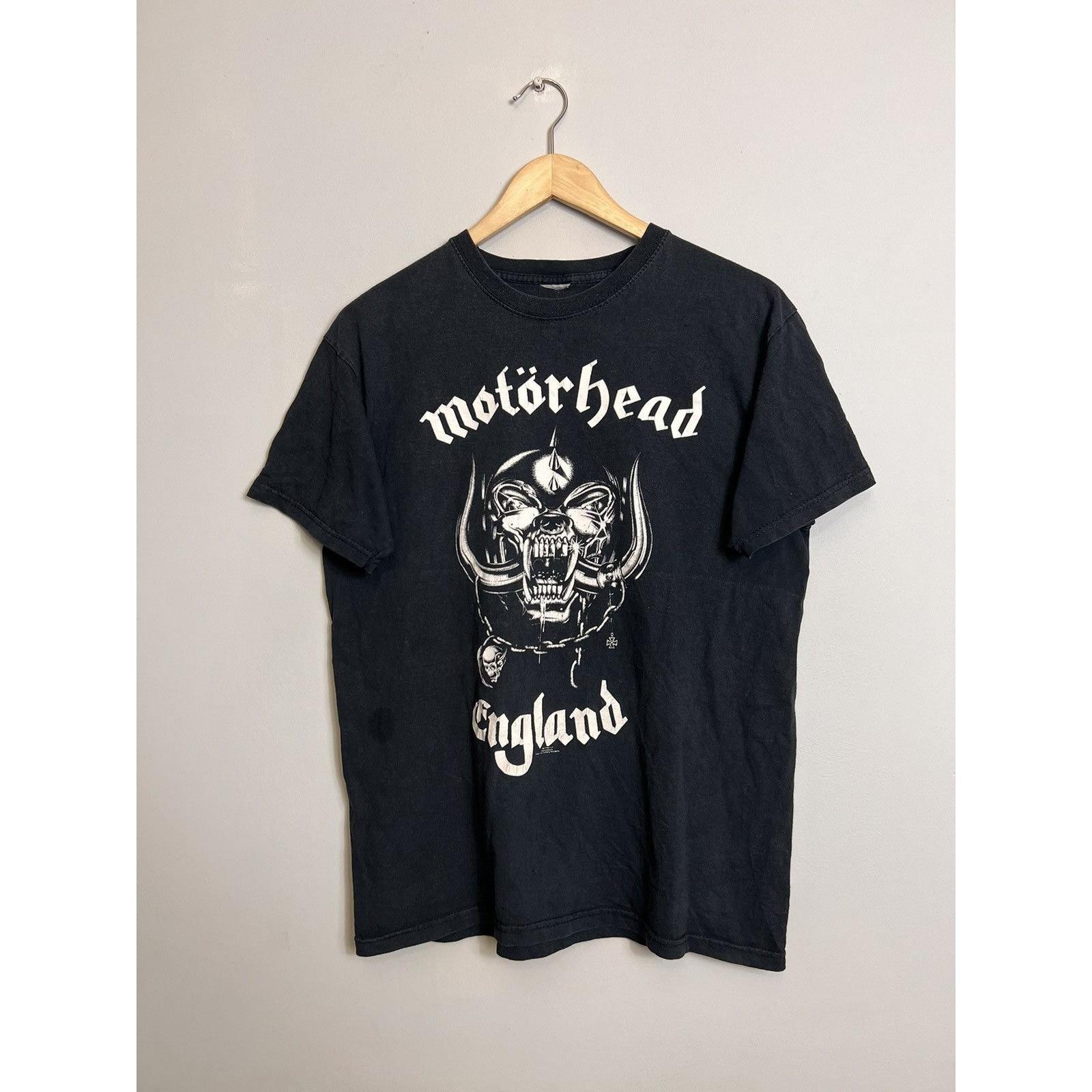 Vintage 00s Motorhead Bastard England Heavy Metal Band Tee Unisex T-Shirt XL