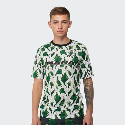 Nike Nigeria Team Soccer Quick-Dry Casual Short Sleeve T-Shirt CT4244-100