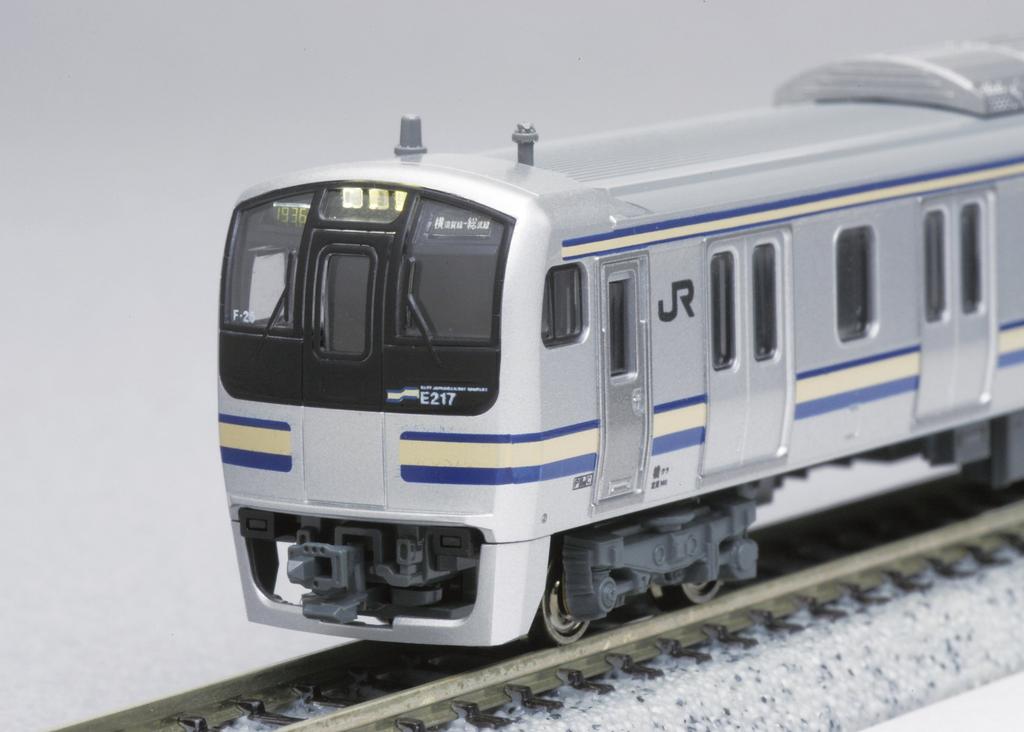 KATO N Gauge E217 Series Yokosuka Line Basic Set Model Train Line/Sobu 4-Car 10-574