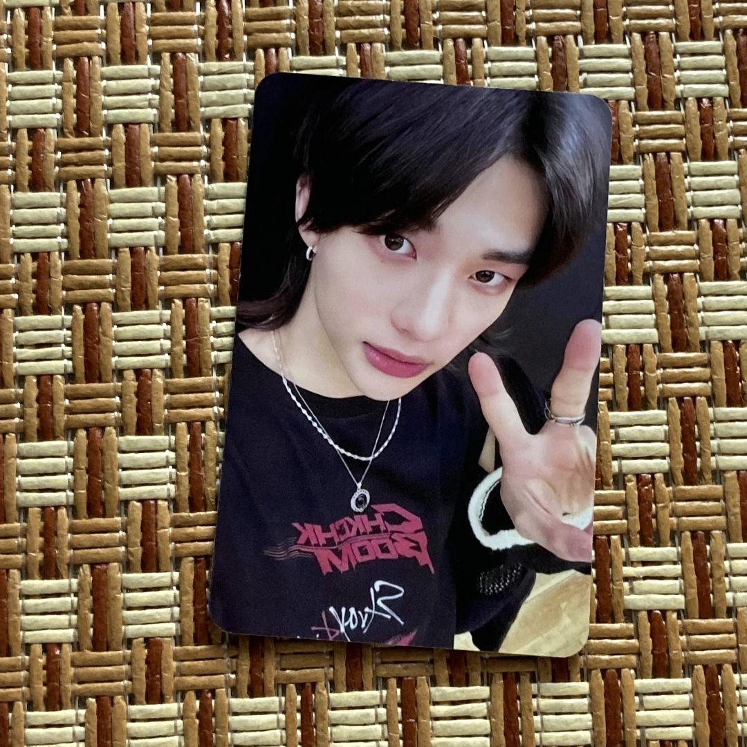 

[Б/У] Хёнджин ATE Stray Kids Предварительно записанная Санок Торговая карта