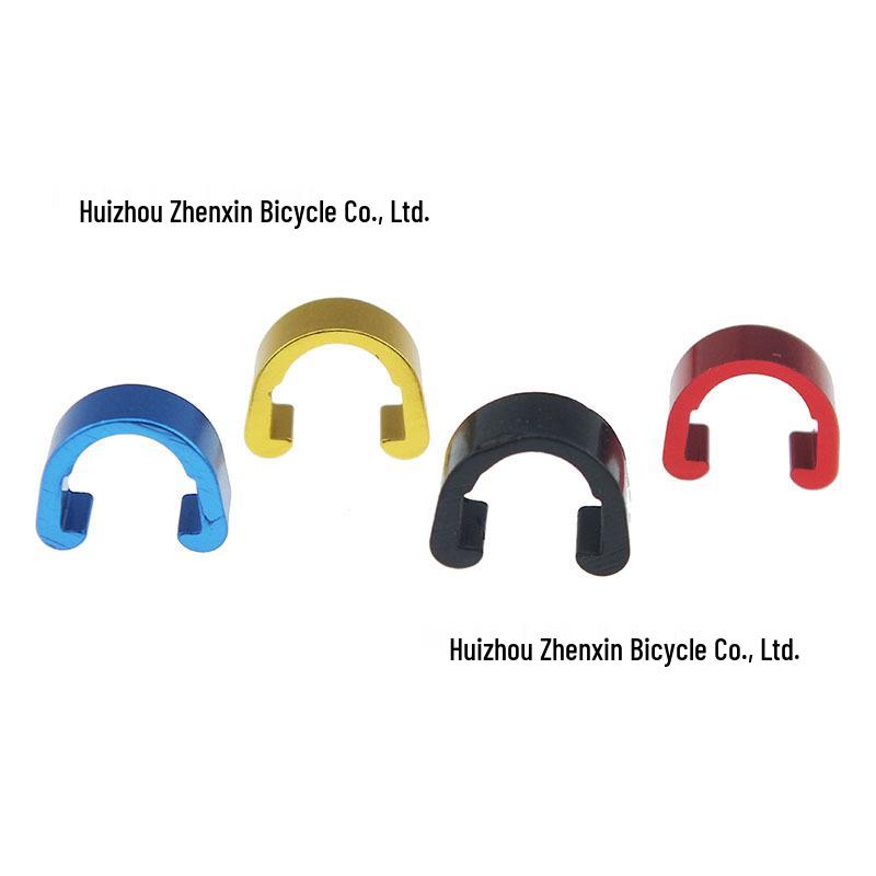 

Aluminum C-Clip Cable Guide for Mountain/Road Bike Gear and Brake Blue Single