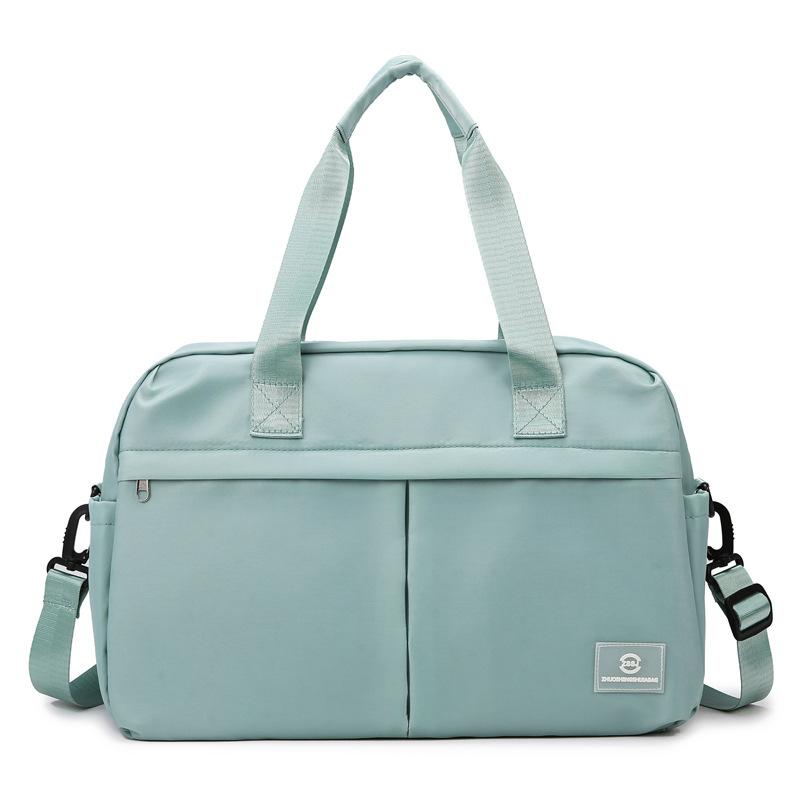 Short trip bag Women's large-capacity fitness bag Storage bag Business trip portable bag Waterproof luggage bag