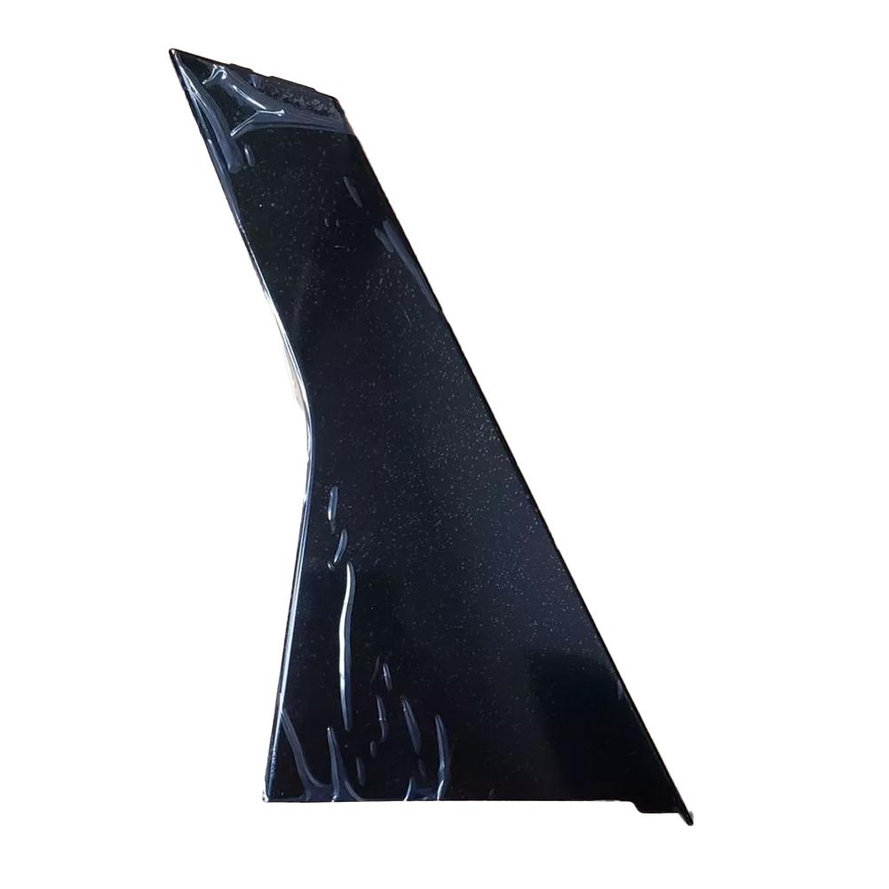 Door Pillar Garnish Left Rear Door Garnish Vehicle Maintenance Wear-resistant Design ABS Material Black Color Easy Installation