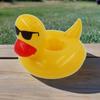 Duck Inflatable Toys Cup Holder Summer Outdoor Pool Beach Water Party Floating Drink Cup Holder Sunglasses Duck Inflatable Model