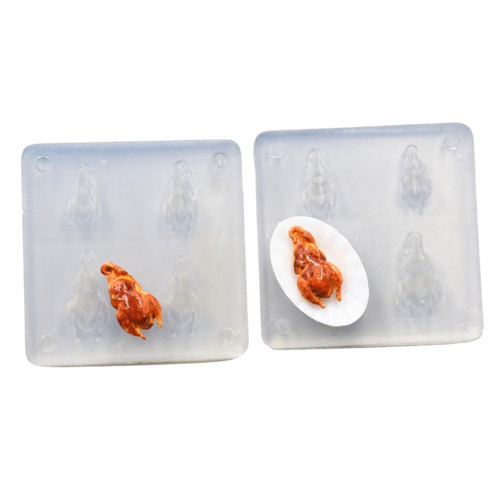 Silicone Mold 3D Duck Shaped Silicone Molds DIY Jelly Shots Gum Paste Fondant Pudding Soap Handmade Decorations Mould