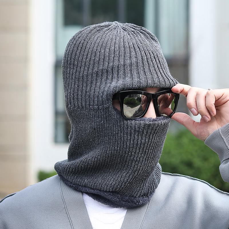 Мужской зимний комплект: шарф и шапка на флисовой подкладке (2-Pack)