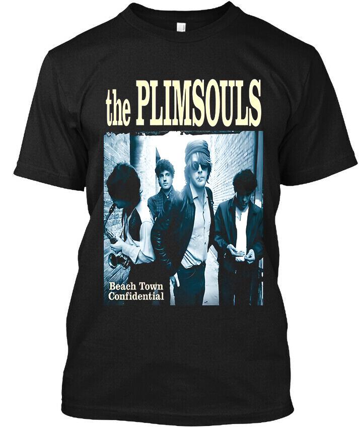 New Popular The Plimsouls Beach Town Confidential American T-Shirt Size S-4XL Unisex T-Shirt S