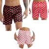 Herren Weiche Schlafhose Pyjamashose Shorts Klassisch Weich Strandbekleidung Boxershorts Leichte Lockere Sportshorts