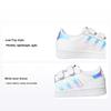 Originals Superstar Cf Comfortable Low-Top Skate Shoes White Laser Kids Sneakers AQ6279