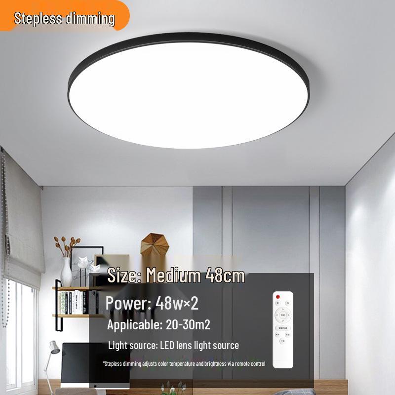 Round Waterproof LED Ceiling Light for Kitchen, Bathroom, Bedroom, Balcony, or Corridor