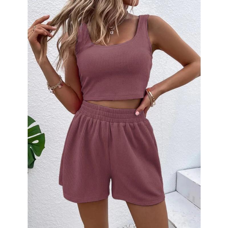 

Женский комплект из 2 предметов для тренировок, трикотажный жилет для йоги с высокой талией, леггинсы для активного отдыха, одежда для отдыха M