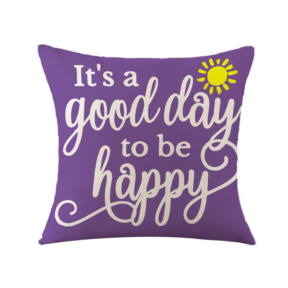 Spring Pillow, Daisy Pillowcase, New Printed Pillow, Office Sofa Pillowcase