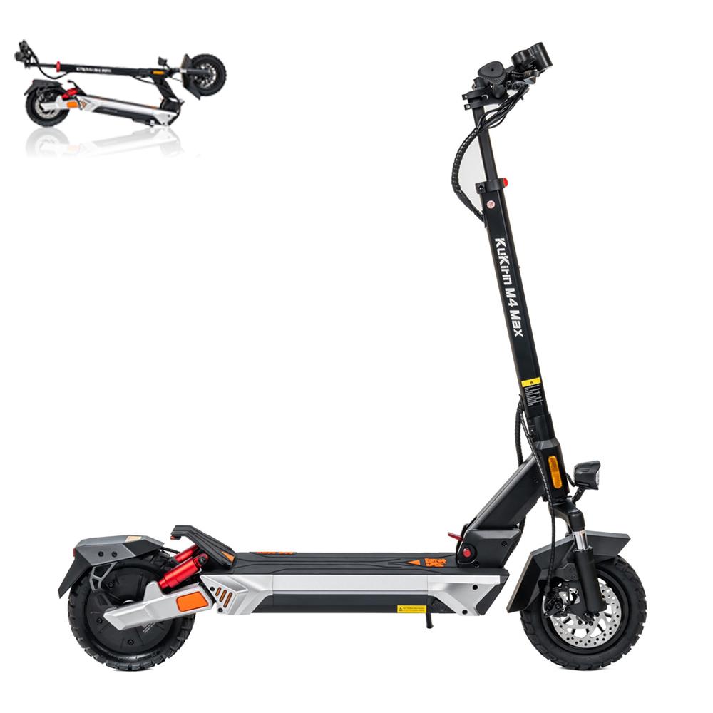 45km/h Kukirin M4 Ma× City Commuter E-Scooter 800W, 48V 18.2Ah, 10" Tires, Full Suspension, Foldable Design for Urban Travel