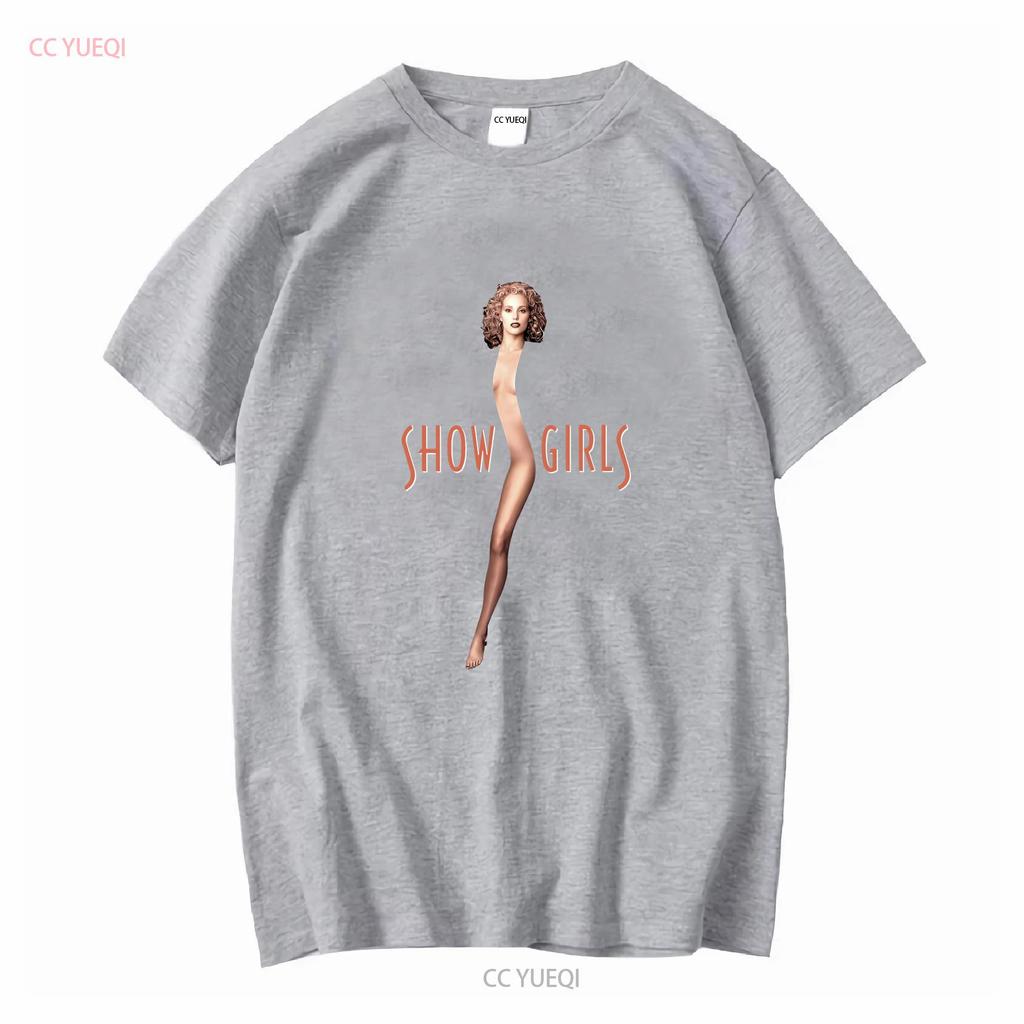 Showgirls Classic 90's 1995 Movie Retro T Shirt New Long or Short Sleeves Vintage Washed Soft Breathable Fashion Homme