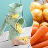 NEW 5 In 1 Rotary Cheese Grater With Handle Manual Suction Strong Nuts Shredder Slicer Base With Vegetable Grinder Graters V1Z5