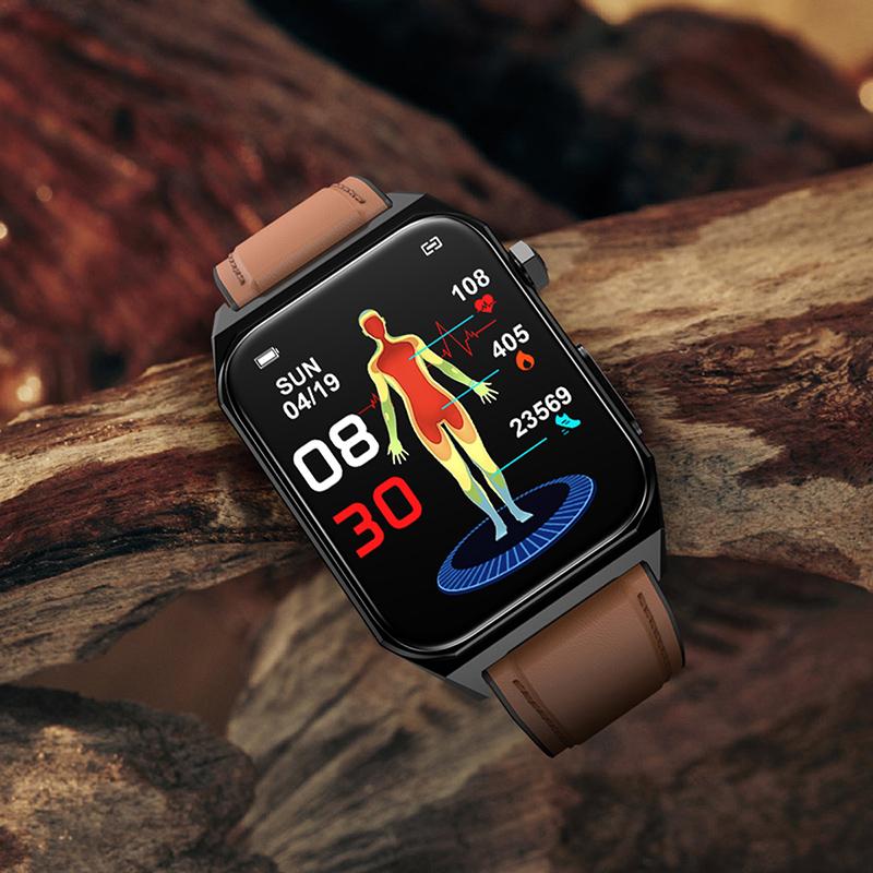 2025 New Smart Watch ECG+PPG Body Temperature ECG Blood Oxygen Heart Rate Waterproof 68 Monitoring Bracelet