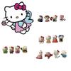 Hello Kitty Anime Cartoon Character Figure Set 16 Different Designs 3cm-4cm In Size