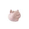 Beech Wood Carved Kitten Pendant - Cute Hanging Ornament & Creative Wooden Accessory