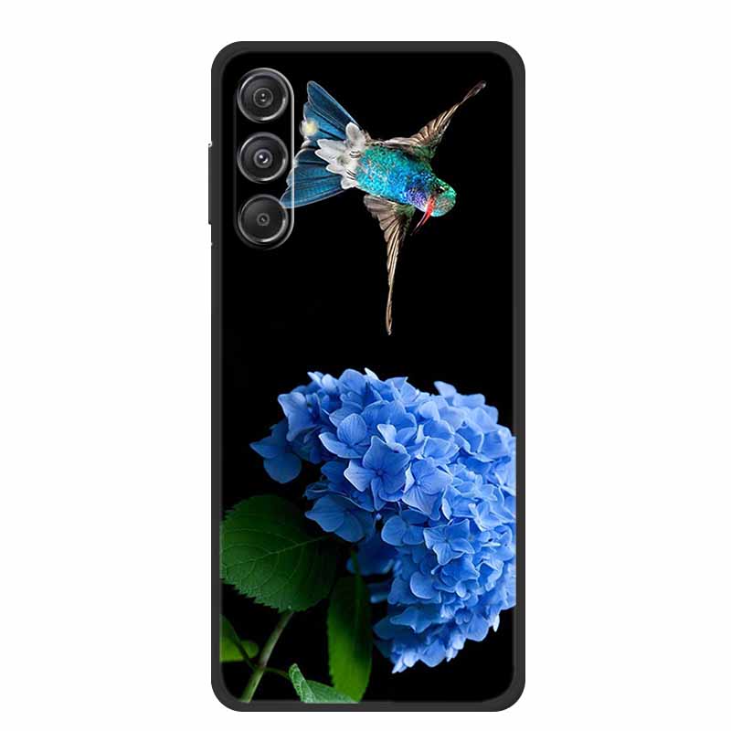 Funda For Samsung A17 Back Cover Case Fashion Black Silicone TPU Soft Phone Case For Samsung Galaxy A17 2025 Case A 17 Coque Bag