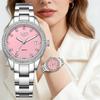 LIGE Simple Women Watches Fashion Silver Stainless Steel Ladies Watch Waterproof Quarzt Wristwatch Diamond Watch Girlfriend Gift