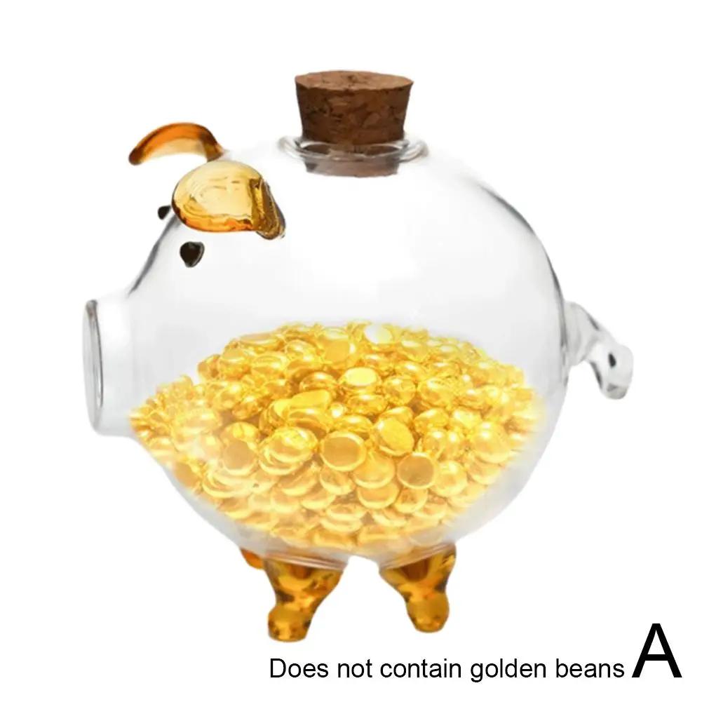 

Прозрачная стеклянная копилка, формы животных, копилка для монет, копилка, хранение банкнот, стеклянная банка, копилка для детей и взрослых