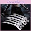 Wolverine Halloween Cosplay Claw Set With Plastic Weapon Accessories For Costume Parties