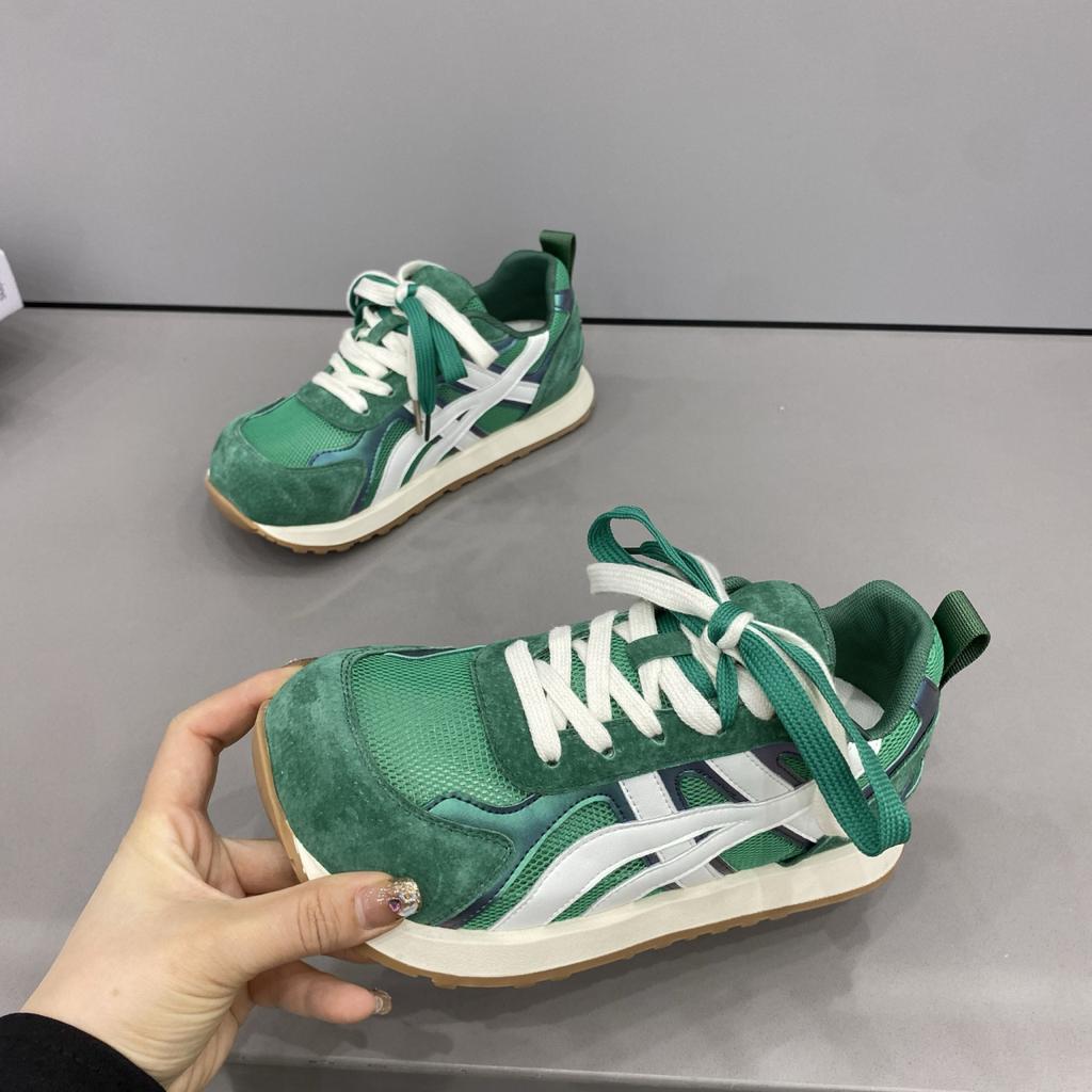 Plattform Forrest Gump sko damesko ny høst allsidige stygge søte sko sportssko øker høyden av casual dame mote