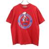 J.LEAGUE Short Sleeve T-shirt S Red PEANUTS Men's Used