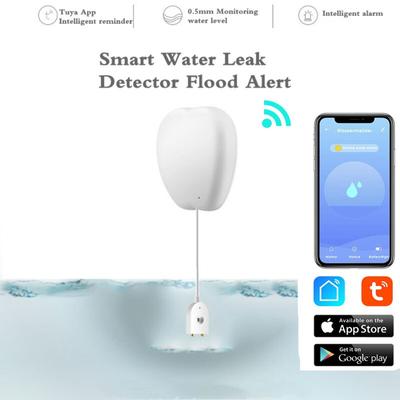 Senzorul de inundații Wifi Smart și Smart Life Tuya ar putea declanșa alte acțiuni ale dispozitivului Detector de scurgeri de apă Alertă de inundație Securitate la depășire