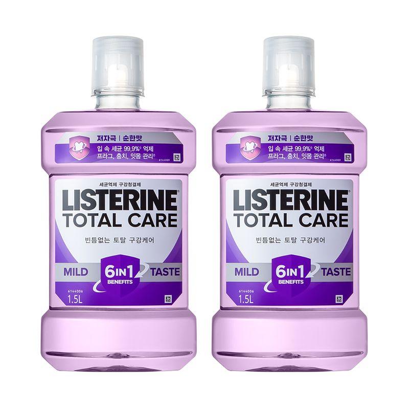 

Listerine Total Care Mild 1.5L x 2