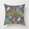 New Mandala Geometric Blue Cushion Covers Hot Boho Decorative Polyester Pillowcase Modern Fashion Art Couch Throw Pillows Cover
