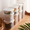 650/1000/1800ml Plastic Storage Jar with Airtight Lid Sealed Food Storage Containers Storage Tank for Cereal Soybean Flour Sugar