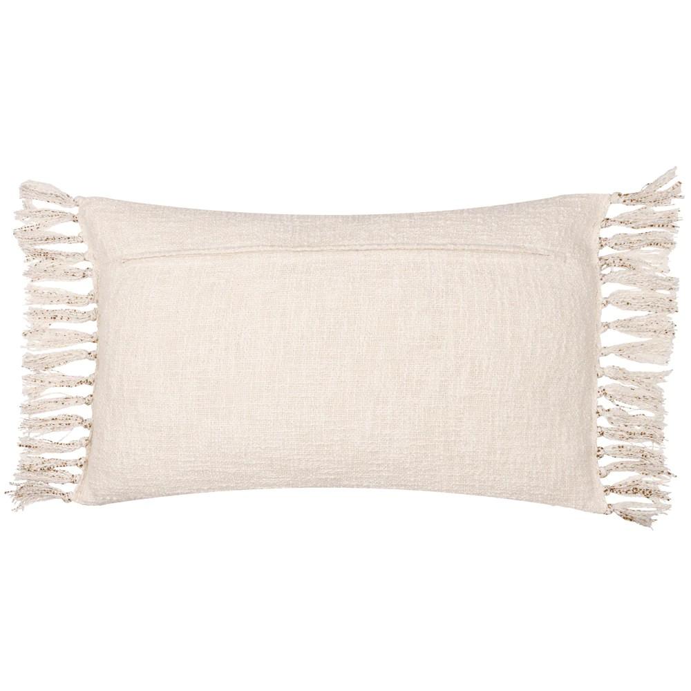 Yard Sono Ink Fringed Abstract Cushion Cover