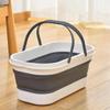 Universal Collapsible Bucket Multi-use Mop Bucket Storage Basket Foldable Cleaning Bucket  Washing