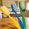 Escova de Dentes Super Longa Colorida Escova de Banho Oversized Cuidado Oral Limpeza Profunda Limpeza Oral Odontologia Escovação de Dentes Ensino