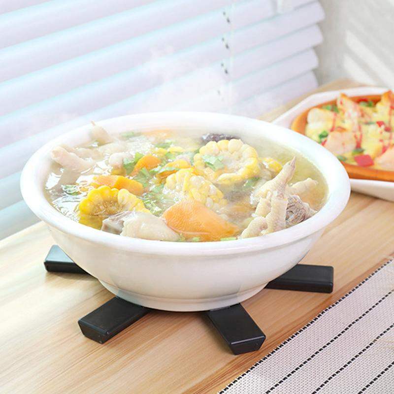 Creative Folding Heat Insulation Pad Placemats Hot Pot Holder Flame Retardant Pot Mats Non-Slip Coaster Pad Kitchen Accessories