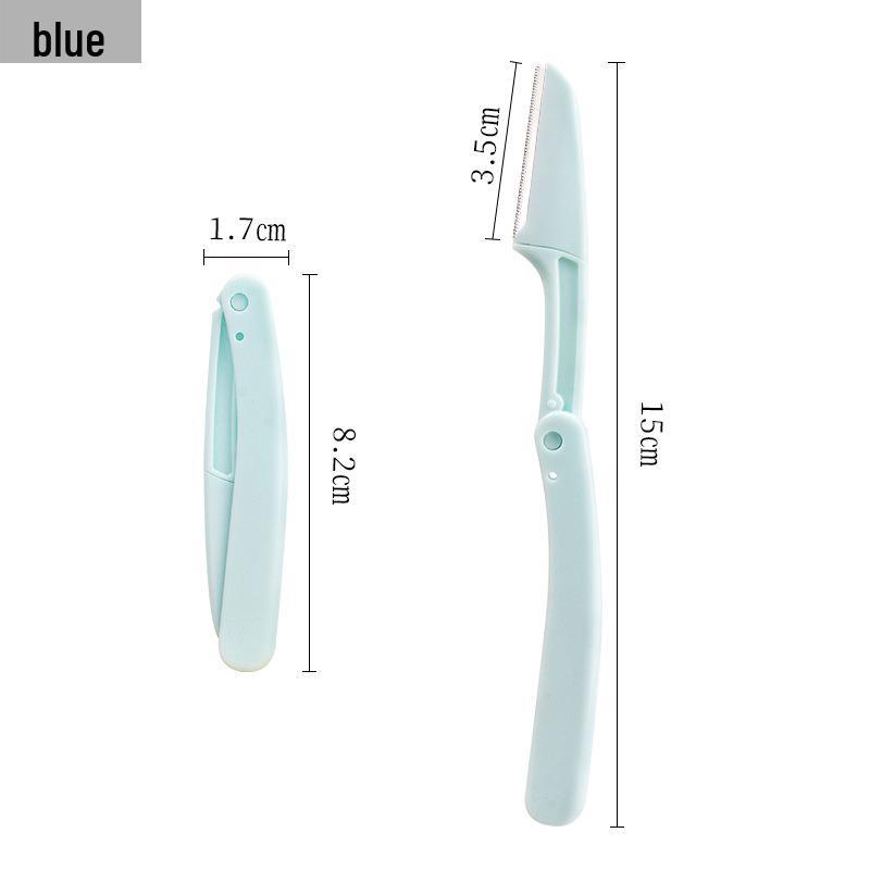 Folding Anti-Scratch Eyebrow Razor for Beginners - Daily Beauty Tool