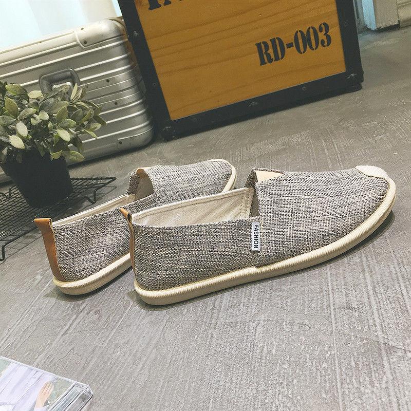 Casual Shoes for Men Round Toe Breathable Ethnic Style 2025 Trend Sneakers Adults Classic Original Elegant Legitimate Man Shoe