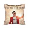 Fundas de Almohada Angélicas y de Jesús de Charlie Kirk Funda de Almohada Cuadrada Linda y Divertida para Silla de Sala de Estar