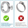 Heavy Duty Adjustable Hose Clamps With Fasteners Stainless Steel Clamp Clamp Fasteners
