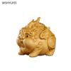 1pcs Wood Carving Handheld Items for Personal Use Brave Troops Car Decoration Accessories Wooden Handicrafts Gift Pendant